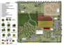 draw landscaping plan for UK planning permission approval as landscape architect